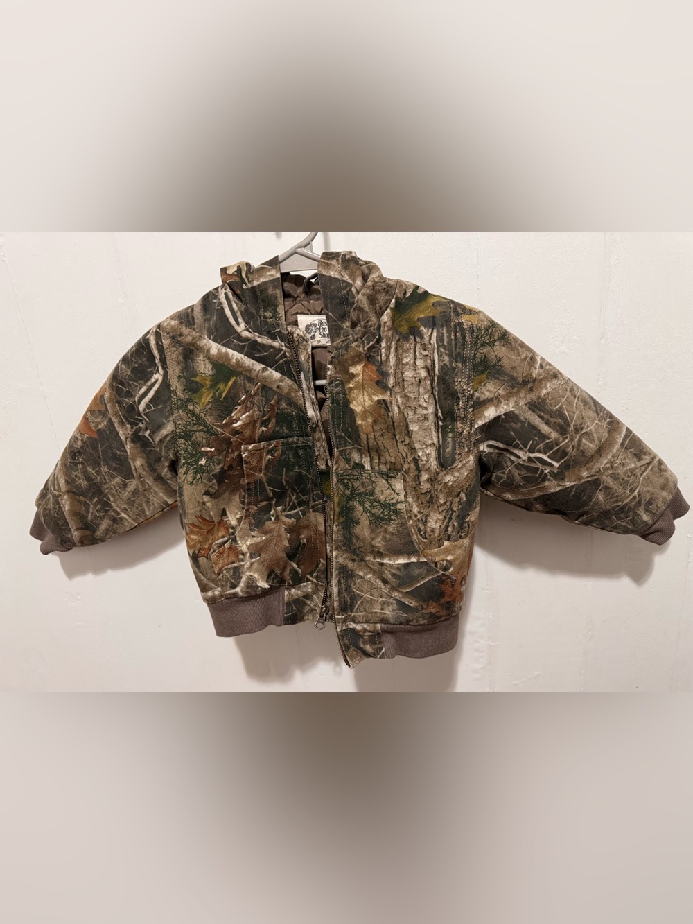 Bass Pro Shops Kids' Camo Hooded Jacket - RealTree Print